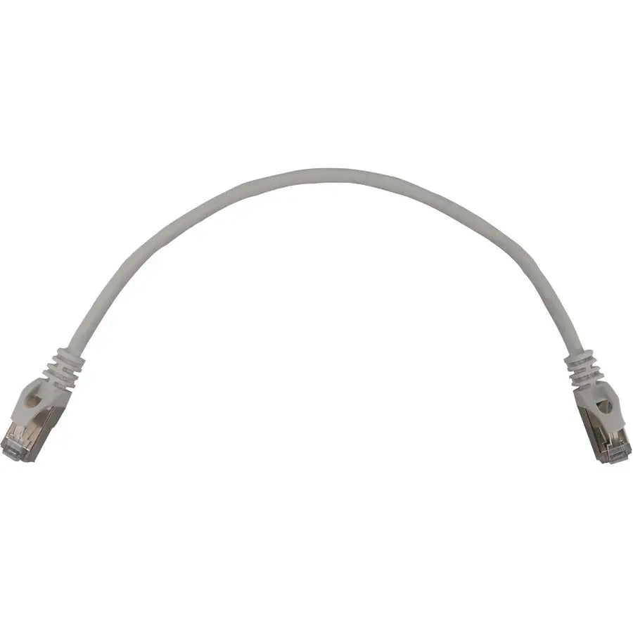 EATON Tripp Lite N262-S01-WH Cat6a STP Patch Network Cable - 1 ft Category 6a Network Cable for Network Device, Server, Switch, Router, Hub, Printer, Computer, Photocopier, Modem, PoE Device, Patch Panel, . - N262-S01-WH