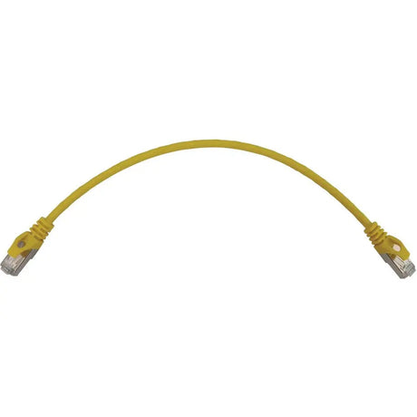 EATON Tripp Lite N262-S01-YW Cat6a STP Patch Network Cable - 1 ft Category 6a Network Cable for Network Device, Server, Switch, Router, Hub, Printer, Computer, Photocopier, Modem, PoE Device, Patch Panel, . - N262-S01-YW