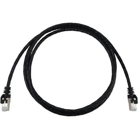 EATON Tripp Lite N262-S06-BK Cat6a STP Patch Network Cable - 6 ft Category 6a Network Cable for Network Device, Server, Switch, Router, Hub, Printer, Computer, Photocopier, Modem, PoE Device, Patch Panel, . - N262-S06-BK