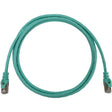 EATON Tripp Lite N262-S07-AQ Cat6a STP Patch Network Cable - 7 ft Category 6a Network Cable for Network Device, Server, Switch, Router, Hub, Printer, Computer, Photocopier, Modem, PoE Device, Patch Panel, . - N262-S07-AQ