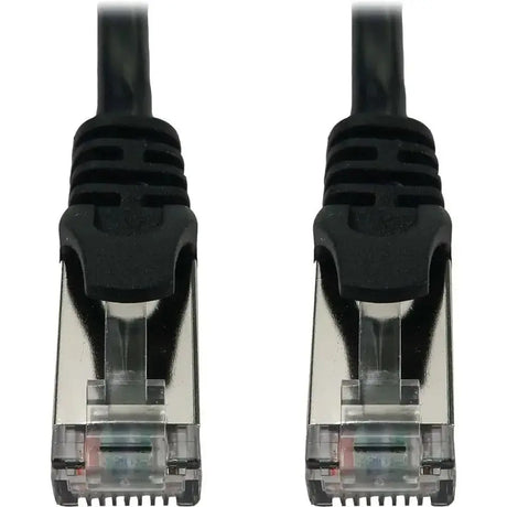 EATON Tripp Lite N262-S07-BK Cat6a STP Patch Network Cable - 7 ft Category 6a Network Cable for Network Device, Server, Switch, Router, Hub, Printer, Computer, Photocopier, Modem, PoE Device, Patch Panel, . - N262-S07-BK