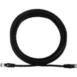 EATON Tripp Lite N262-S10-BK Cat6a STP Patch Network Cable - 10 ft Category 6a Network Cable for Network Device, Server, Switch, Router, Hub, Printer, Computer, Photocopier, Modem, PoE Device, Patch Panel,  - N262-S10-BK