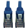EATON Tripp Lite N262-S10-BL Cat6a STP Patch Network Cable - 10 ft Category 6a Network Cable for Network Device, Server, Switch, Router, Hub, Printer, Computer, Photocopier, Modem, PoE Device, Patch Panel,  - N262-S10-BL