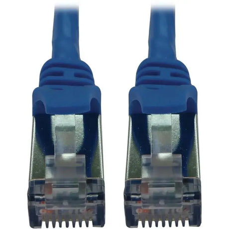 EATON Tripp Lite N262-S10-BL Cat6a STP Patch Network Cable - 10 ft Category 6a Network Cable for Network Device, Server, Switch, Router, Hub, Printer, Computer, Photocopier, Modem, PoE Device, Patch Panel,  - N262-S10-BL
