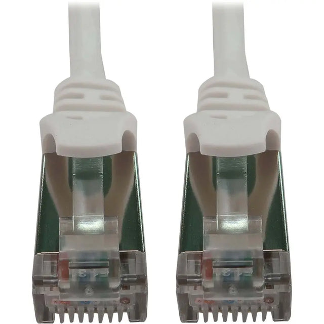 EATON Tripp Lite N262-S10-WH Cat6a STP Patch Network Cable - 10 ft Category 6a Network Cable for Network Device, Server, Switch, Router, Hub, Printer, Computer, Photocopier, Modem, PoE Device, Patch Panel,  - N262-S10-WH