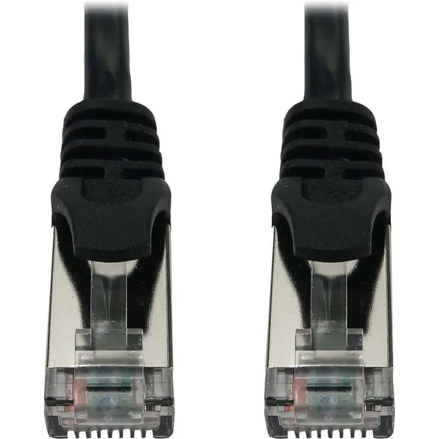 EATON Tripp Lite N262-S25-BK Cat6a STP Patch Network Cable - 25 ft Category 6a Network Cable for Network Device, Server, Switch, Router, Hub, Printer, Computer, Photocopier, Modem, PoE Device, Patch Panel,  - N262-S25-BK