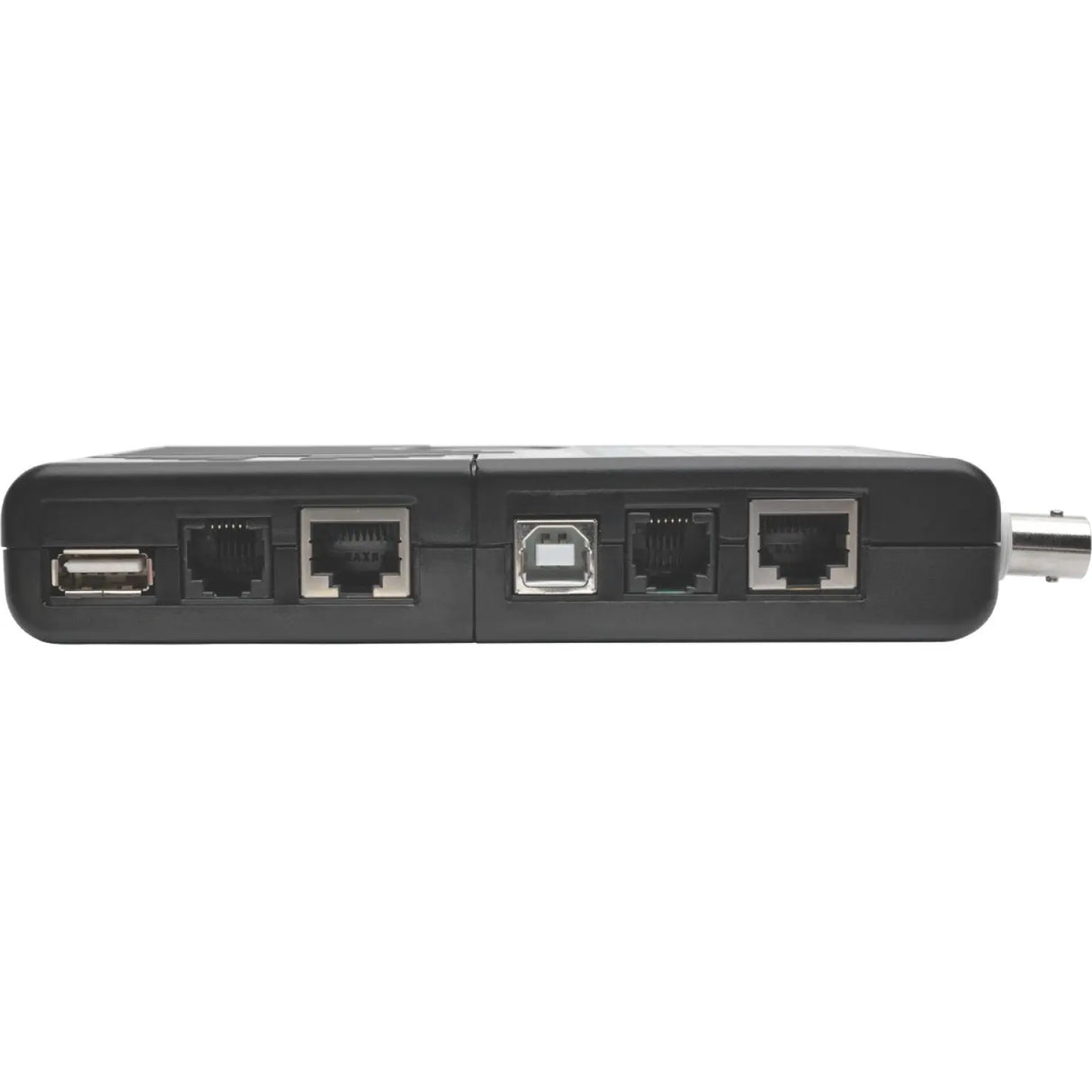 EATON Tripp Lite Network Cable Continuity Tester Cat5/Cat6/6a RJ11 RJ45 USB BNC - Wireless Connectivity Testing, LAN Cable Testing, Fiber Optic Cable Testing, Crossed Pair Testing - Coaxial, Optical Fiber, ...  - T014-001