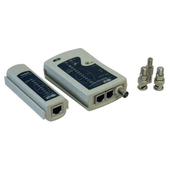 EATON Tripp Lite Network Cable Continuity Tester for Cat5 Cat5e Cat6 Phone Coax - RJ-45 Female Network , RJ-11 Female Phone - N044-000-R
