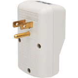 EATON Tripp Lite Notebook Surge Protector Wallmount Direct Plug In 1 Outlet RJ11 - 1 x NEMA 5-15R - 1800 VA - 750 J - 120 V AC Input - 120 V AC Output - TRAVELCUBE