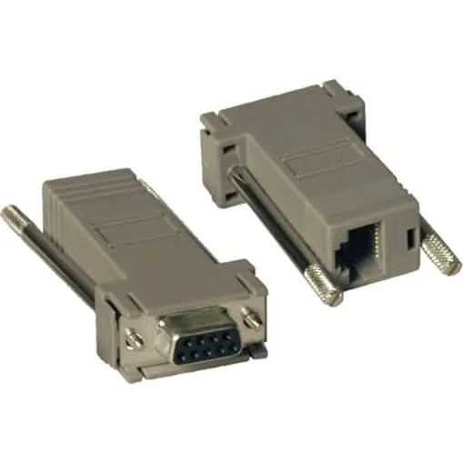 Tripp Lite Null Modem Serial RS232 Modular Adapter Kit 2x DB9F to RJ45F - 2x (DB9F to RJ45F) - P450-000 EATON