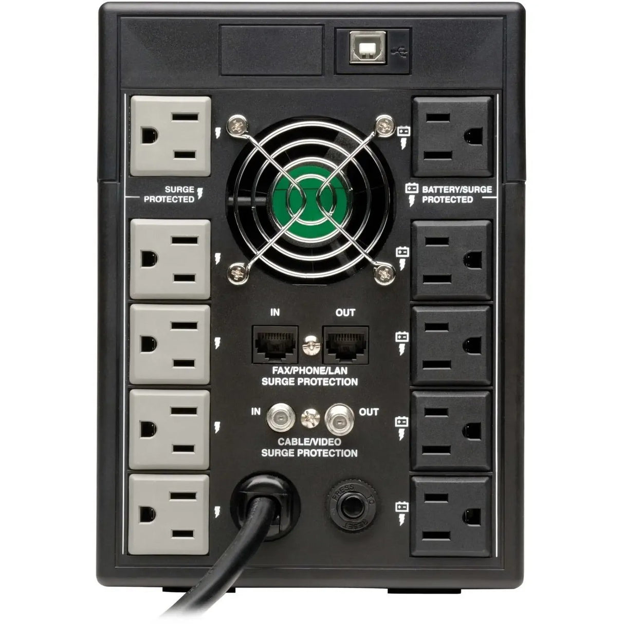 EATON Tripp Lite OmniSmart LCD 120V 1500VA 810W Line-Interactive UPS, Tower, LCD display, USB port - OMNI1500LCDT