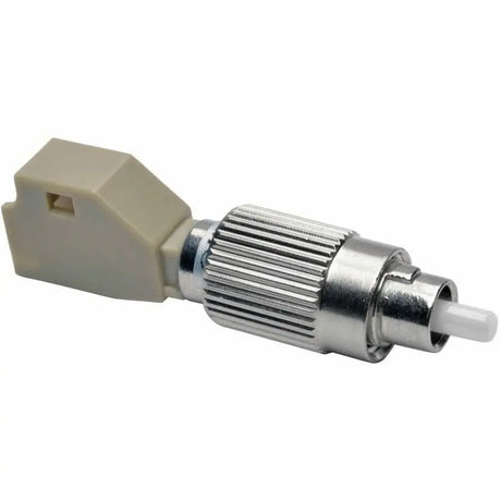 EATON Tripp Lite Optical Fiber Cable Tester Adapter FC/LC 50/125 OM3 10 Gb M/F - 1 x FC Male Network - 1 x LC Female Network - Silver, Beige - T020-001-LC10G