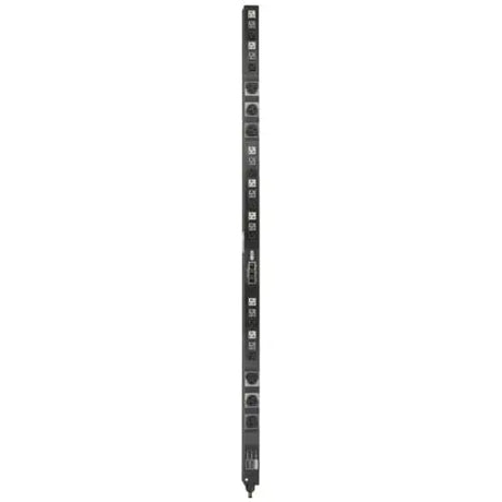 EATON Tripp Lite PDU 3-Phase Metered 208/120V 5.7 kW 21 5-15/20R; 6 L6-20R 0URM - 6 x NEMA L6-20R, 21 x NEMA 5-15/20R - 5.70 kVA - Vertical Rackmount, Toolless-mount - PDU3MV6L2120B