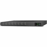 EATON Tripp Lite PDU ATS / Metered 120V 1.44kW 15A 8 5-15R Dual 5-15P 12ft Cords - Metered Auto Transfer Switch - NEMA 5-15P - 8 x NEMA 5-15R - 120 V AC - 1U - Horizontal - Rack-mountable, Wall-mountable - ...  - PDUMH15ATS