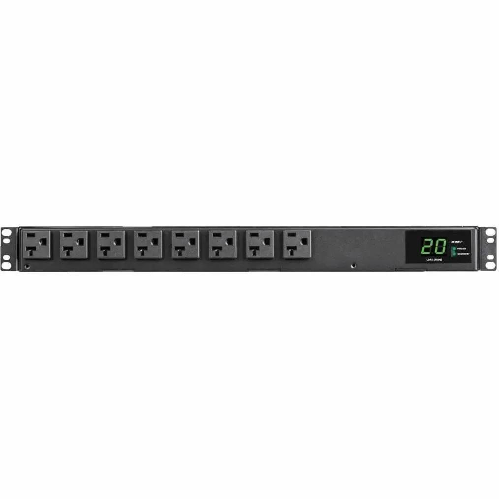 EATON Tripp Lite PDU ATS / Metered 120V 1.92kW 20A 16 5-15/20R Dual L5-20P 1URM - Metered Auto Transfer Switch - NEMA 5-20P, NEMA L5-20P - 16 x NEMA 5-15/20R - 120 V AC - 1U - Horizontal - Rack-mountable, W...  - PDUMH20ATS