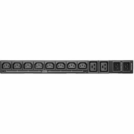 EATON Tripp Lite PDU ATS/Metered 200-240V 8 C13 2 C19 Dual C20 12ft Cords 1URM - Metered Auto Transfer Switch - IEC 60320 C20 - 8 x IEC 60320 C13, 2 x IEC 60320 C19 - 230 V AC - 1U - Horizontal - Rack-mount...  - PDUMH20HVATS