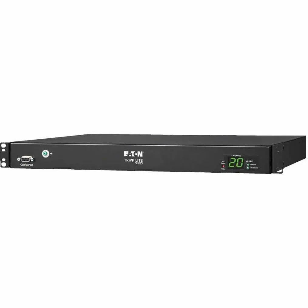 EATON Tripp Lite PDU ATS/Metered 200-240V 8 C13 2 C19 Dual C20 12ft Cords 1URM - Metered Auto Transfer Switch - IEC 60320 C20 - 8 x IEC 60320 C13, 2 x IEC 60320 C19 - 230 V AC - 1U - Horizontal - Rack-mount...  - PDUMH20HVATS