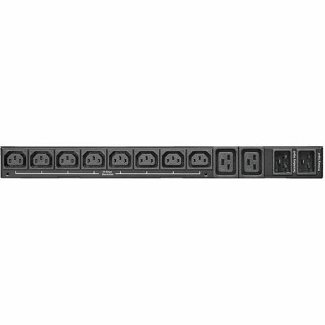EATON Tripp Lite PDU ATS/Metered 200-240V 8 C13 2 C19 Dual C20 Network Card 1URM - Auto Transfer Switch - IEC 60320 C20 - 8 x IEC 60320 C13, 2 x IEC 60320 C19 - 230 V AC - 1U - Horizontal - Rack-mountable -...  - PDUMNH20HVAT1