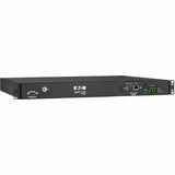 EATON Tripp Lite PDU ATS/Metered 200-240V 8 C13 2 C19 Dual C20 Network Card 1URM - Auto Transfer Switch - IEC 60320 C20 - 8 x IEC 60320 C13, 2 x IEC 60320 C19 - 230 V AC - 1U - Horizontal - Rack-mountable -...  - PDUMNH20HVAT1