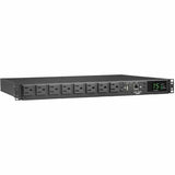 EATON Tripp Lite PDU ATS/Monitored 120V 1.44kW 15A 8 5-15R Dual 5-15P 12ft Cords - Metered Auto Transfer Switch - NEMA 5-15P - 8 x NEMA 5-15R - 120 V AC - 1U - Horizontal - Rack-mountable, Wall-mountable - ...  - PDUMNH15AT1