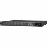 EATON Tripp Lite PDU ATS/Monitored 120V 1.44kW 15A 8 5-15R Dual 5-15P 12ft Cords - Metered Auto Transfer Switch - NEMA 5-15P - 8 x NEMA 5-15R - 120 V AC - 1U - Horizontal - Rack-mountable, Wall-mountable - ...  - PDUMNH15AT1