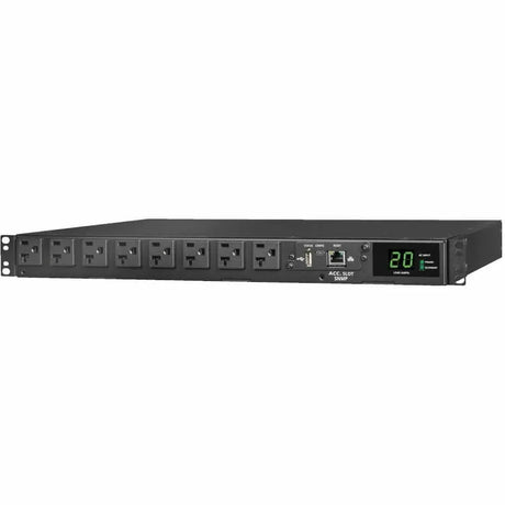EATON Tripp Lite PDU ATS / Monitored 120V 1.92kW 20A 16 5-15/20R Dual L5-20P 1URM - Metered Auto Transfer Switch - NEMA 5-20P, NEMA L5-20P - 16 x NEMA 5-15/20R - 120 V AC - 1U - Horizontal - Rack-mountable,...  - PDUMNH20AT1