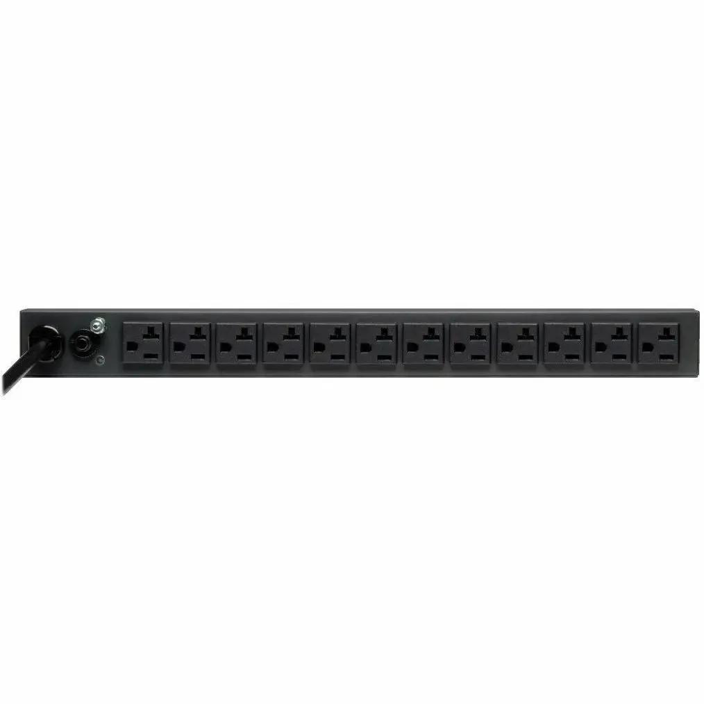 EATON Tripp Lite PDU Basic 13 NEMA 5-15/20R Outlets 5-20P Input 6ft Cord 1URM - Basic - NEMA 5-20P - 13 x NEMA 5-15/20R - 120 V AC - 1U - Horizontal/Vertical - Rack-mountable, Wall-mountable - PDU1226