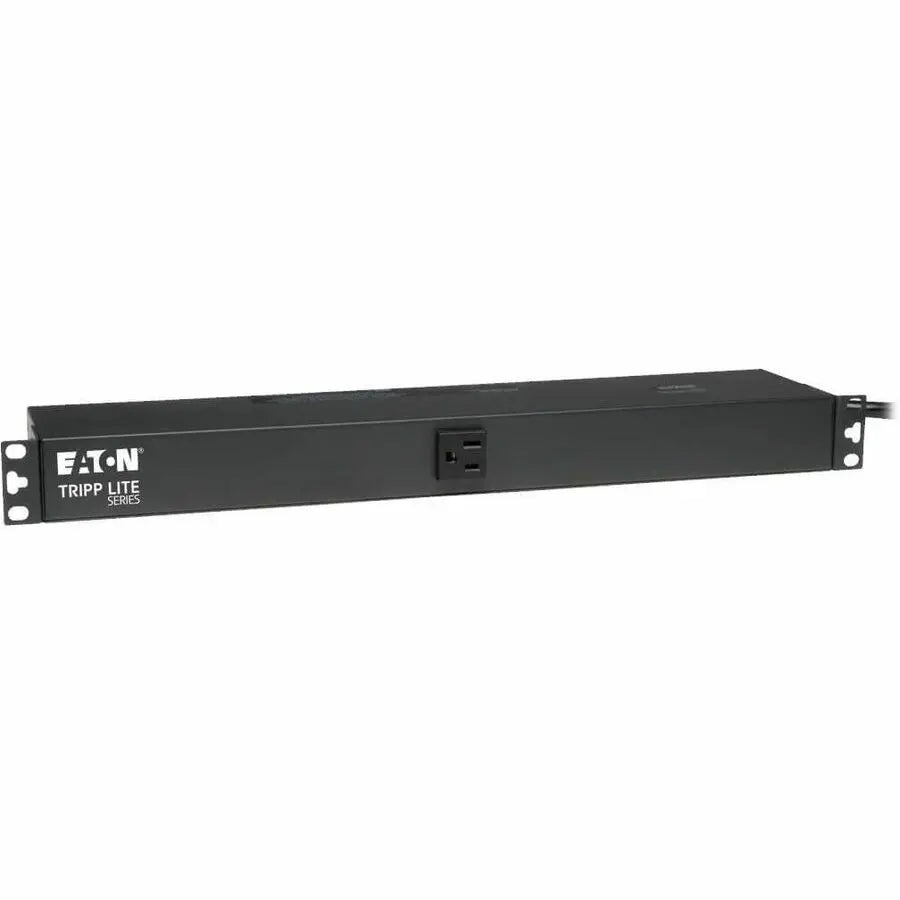 EATON Tripp Lite PDU Basic 13 NEMA 5-15R Outlets 5-15P Input 1.8kW 6ft Cord 1URM - Basic - NEMA 5-15P - 13 x NEMA 5-15R - 120 V AC - 1U - Horizontal - Rack-mountable - PDU121506