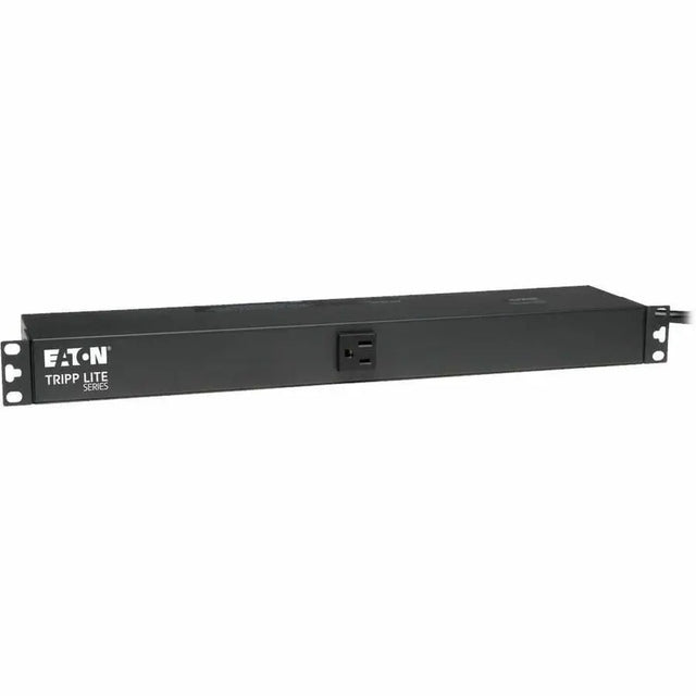 EATON Tripp Lite PDU Basic 13 NEMA 5-15R Outlets 5-15P Input 1.8kW 6ft Cord 1URM - Basic - NEMA 5-15P - 13 x NEMA 5-15R - 120 V AC - 1U - Horizontal - Rack-mountable - PDU121506