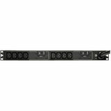 EATON Tripp Lite PDU Basic 208V / 240V 30A 5/5.8kW C13 10 Outlet L6-30P Horizontal 1U - NEMA L6-30P - 10 x IEC 60320 C13 - 230 V AC - 5.80 kVA - 1U Horizontal Rackmount, Wall Mountable, Under-counter - PDUH30HV