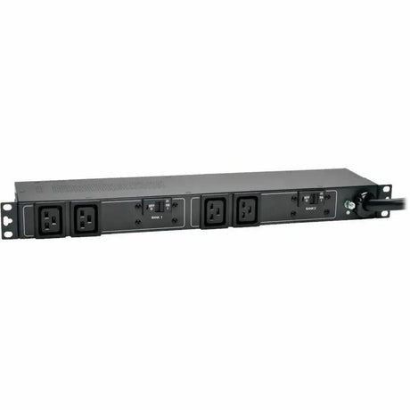 EATON Tripp Lite PDU Basic 208V / 240V 5/5.8kW 30A C19 4 Outlet L6-30P Horizontal 1URM - NEMA L6-30P - 4 x IEC 60320 C19 - 230 V AC - 5.80 kVA - 1U Horizontal Rackmount, Wall Mountable, Under-counter - PDUH30HV19