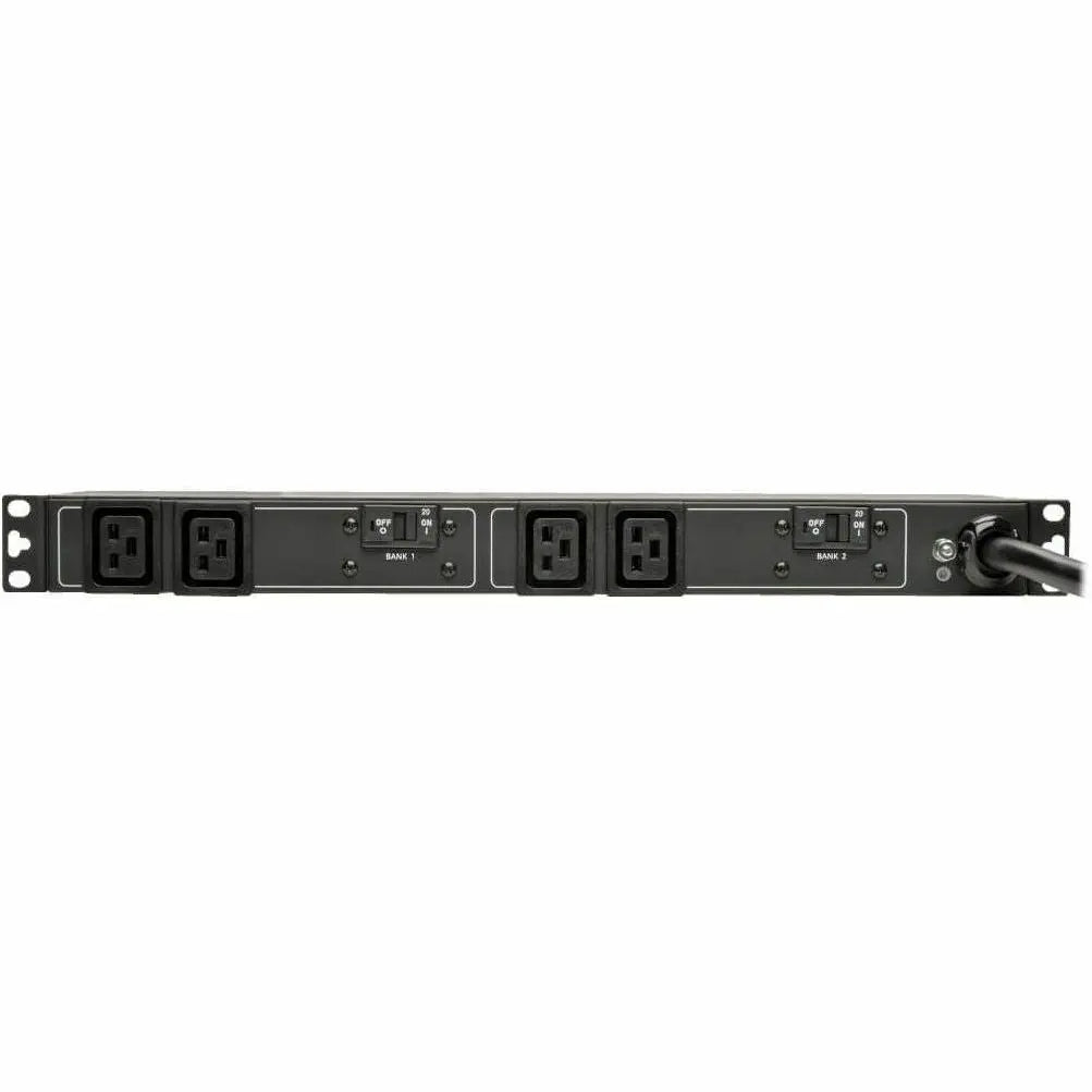 EATON Tripp Lite PDU Basic 230V 32A 7.4kW C19 4 Outlet IEC309 Blue Horizontal 1URM - IEC 60309 32A BLUE (2P+E) - 4 x IEC 60320 C19 - 230 V AC - 7.70 kVA - 1URM Horizontal Rackmount, Wall Mountable, Under-co - PDUH32HV19