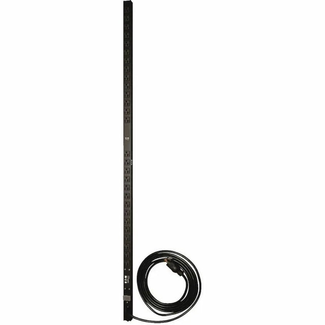 EATON Tripp Lite PDU Basic 28 5-15/20R L5-20P 5-20P Adapter 1.9kW 15ft Cord 60in - Basic - NEMA 5-20P, NEMA L5-20P - 28 x NEMA 5-15/20R - 120 V AC - 0U - Vertical - Rack-mountable - PDUV20-60