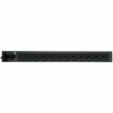 EATON Tripp Lite PDU Metered 120V 15A 5-15R 13 Outlet 5-15P Horizontal 1URM 6ft Cord - NEMA 5-15P - 13 x NEMA 5-15R - PDUMH15-6