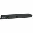 EATON Tripp Lite PDU Metered 120V 15A 5-15R 13 Outlet 5-15P Horizontal 1URM 6ft Cord - NEMA 5-15P - 13 x NEMA 5-15R - PDUMH15-6