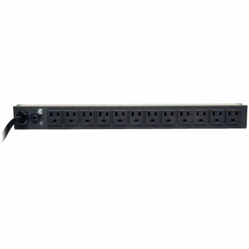 EATON Tripp Lite PDU Metered 120V 15A 5-15R 13 Outlet 5-15P Horizontal 1URM - NEMA 5-15P - 13 x NEMA 5-15R - PDUMH15-RA