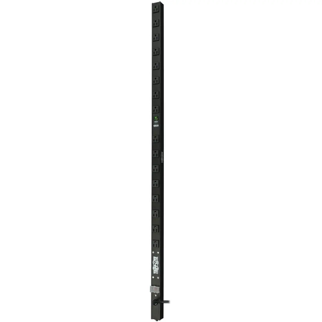EATON Tripp Lite PDU Metered 120V 15A 5-15R 16 Outlet 5-15P Vertical 0URM - 16 x NEMA 5-15R - 1.8kVA - Zero U Vertical Rackmount - PDUMV15