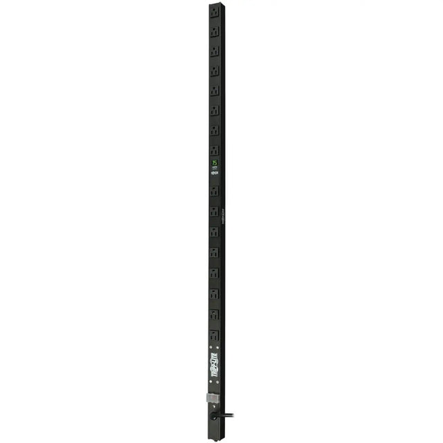 EATON Tripp Lite PDU Metered 120V 15A 5-15R 16 Outlet 5-15P Vertical 0URM - 16 x NEMA 5-15R - 1.8kVA - Zero U Vertical Rackmount - PDUMV15