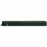 EATON Tripp Lite PDU Metered 120V 20A 5-15/20R 12 Outlet L5-20P 1URM 6ft Cord - 1U Horizontal Rackmount, Wall Mountable, Under-counter - PDUMH20-6