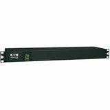 EATON Tripp Lite PDU Metered 120V 20A 5-15/20R 12 Outlet L5-20P 1URM 6ft Cord - 1U Horizontal Rackmount, Wall Mountable, Under-counter - PDUMH20-6