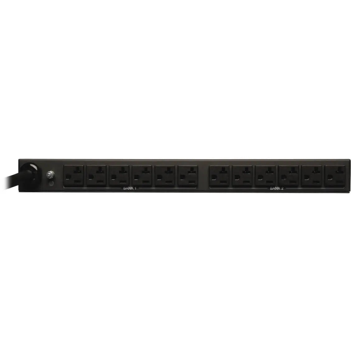 EATON Tripp Lite PDU Metered 120V 30A 5-15/20R 12 Outlet L5-30P 1U RM - 1UHorizontal Rackmount, Vertical Rackmount - PDUMH30