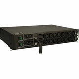 EATON Tripp Lite PDU Metered 16 C13 2 C19 Outlets 208/240V 5.8kW L6-30P 2URM TAA - Metered - NEMA L6-30P - 16 x IEC 60320 C13, 2 x IEC 60320 C19 - 230 V AC - 2U - Horizontal - Rack-mountable - TAA Compliant - PDUMH30HV6