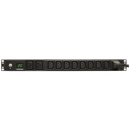 EATON Tripp Lite PDU Metered 200V - 240V 20A 8 C13; 2 C19 C20 Horizontal 1URM - 1UHorizontal Rackmount - PDUMH20HV