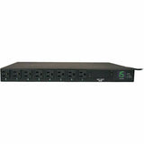 EATON Tripp Lite PDU Metered ATS 120V 15A 5-15R 8 Outlet 2 5-15P Horizontal 1URM - 8 x NEMA 5-15R - 1.8kVA - 1U Rack-mountable - PDUMH15AT