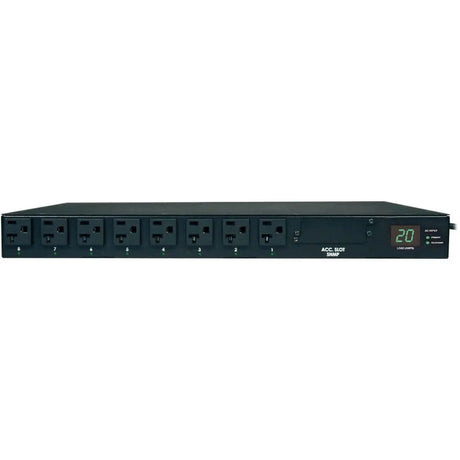 EATON Tripp Lite PDU Metered ATS 120V 20A 5-15/20R 16 Outlet L5-20P Horizontal 1U - 16 x NEMA 5-15/20R - 2.4kVA - 1U Rack-mountable - PDUMH20AT