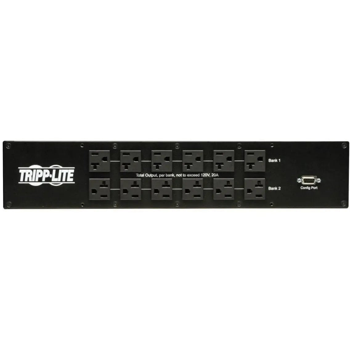 EATON Tripp Lite PDU Metered ATS 120V 30A 24 5-15/20R; 1 L5-30R 2 L5-30P 2URM - 24 x NEMA 5-15/20R, 1 x NEMA L5-30R - 2UHorizontal Rackmount, Wall Mountable - PDUMH30AT