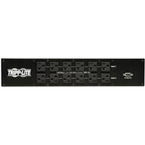 EATON Tripp Lite PDU Metered ATS 120V 30A 24 5-15/20R; 1 L5-30R 2 L5-30P 2URM - 24 x NEMA 5-15/20R, 1 x NEMA L5-30R - 2UHorizontal Rackmount, Wall Mountable - PDUMH30AT
