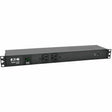 EATON Tripp Lite PDU Metered Isobar Surge 120V 20A 12 5-20R; 2 5-15R L5-20P 1URM - NEMA L5-20P/5-20P - 12 x NEMA 5-20R, 2 x NEMA 5-15R - 120 V AC - 2030 W - 1U - Vertical - Rack-mountable, Wall-mountable - PDUMH20-ISO