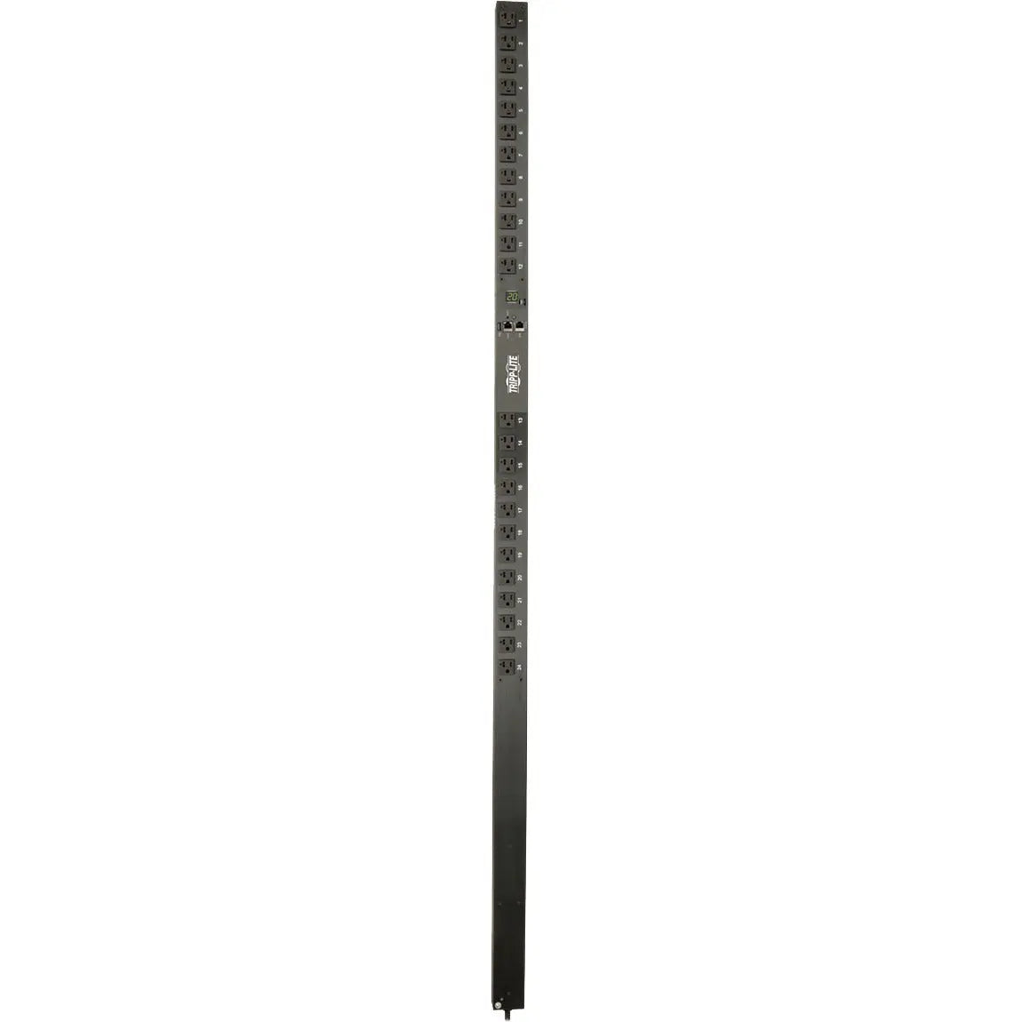 EATON Tripp Lite PDU Monitored 1.9kW 120V, 24 5-15/20R, LX Platform Interface, 70in. 0URM Rackmount Vertical TAA - Monitored - NEMA L5-20P - 24 x NEMA 5-15/20R - 120 V AC - 1900 VA - 0U - Vertical - Rack Mo - PDUMNV20LX