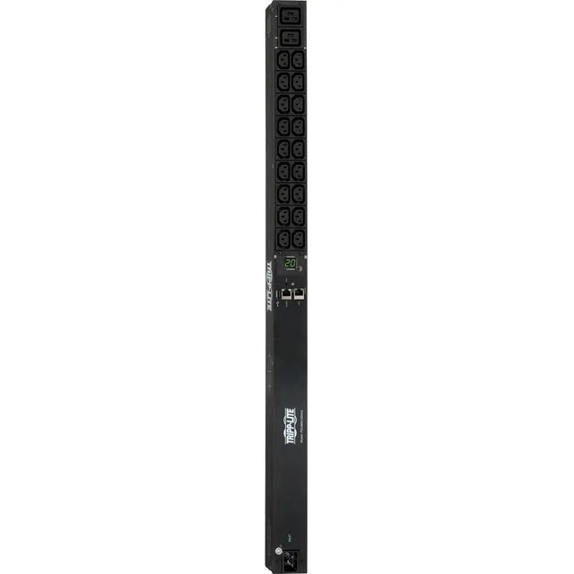 Tripp Lite PDU Monitored 208/230V 20A 18 C13;2 C19 C20/L6-20P LX Interface - Monitored - NEMA L6-20P, IEC 60320 C20 - 2 x IEC 60320 C19, 18 x IEC 60320 C13 - 230 V AC - 0U - Vertical - Rack Mount - Ra - PDUMNV20HV2LX EATON